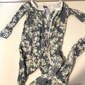 KICKEE PANTS- sleepwear footed onesie